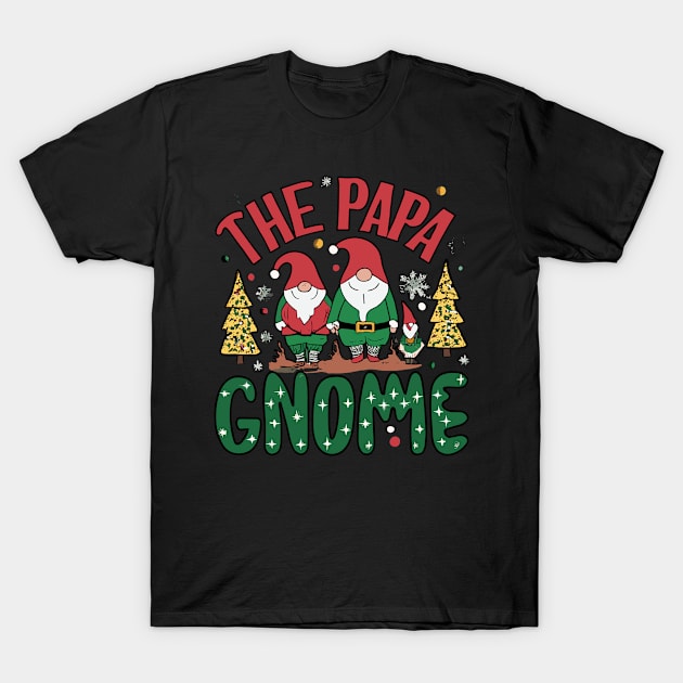 The Papa Gnome Christmas T-Shirt by FestiveFiesta